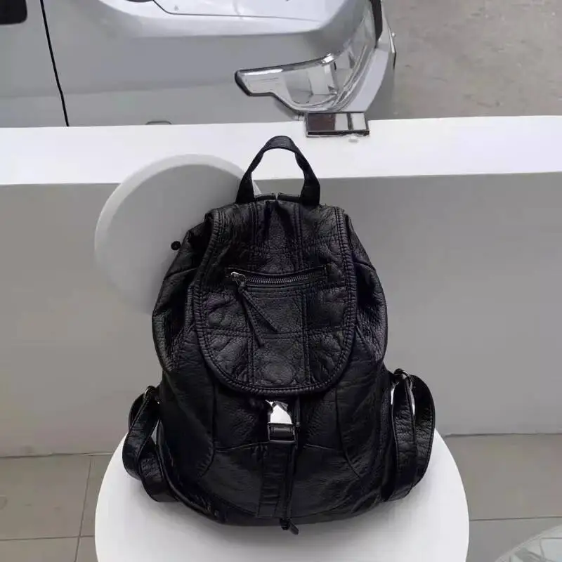 Streetwear Casual Travel Bags For Women All Match Simple Trendy Students Schoolbags Y2k Aesthetic Fashion Chic Backpacks Korean