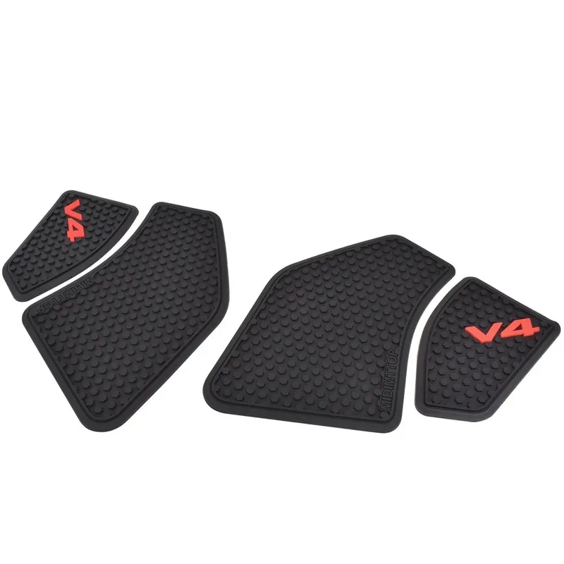 خزان وقود دراجة نارية منصات مضادة للانزلاق واقية الجر ملصق قبضة الركبة الغاز الشارات ل Ducati Panigale V4 2018-2024 فولت 4 #4