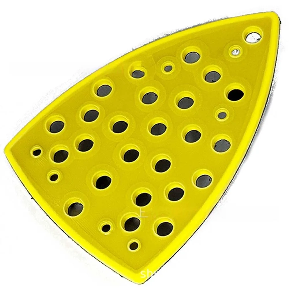 98x148mm Polishing Pad PU Foam Grinding Sanding Disc 32 Holes Polishing Pad For Pneumatic Tools Corner Grinding