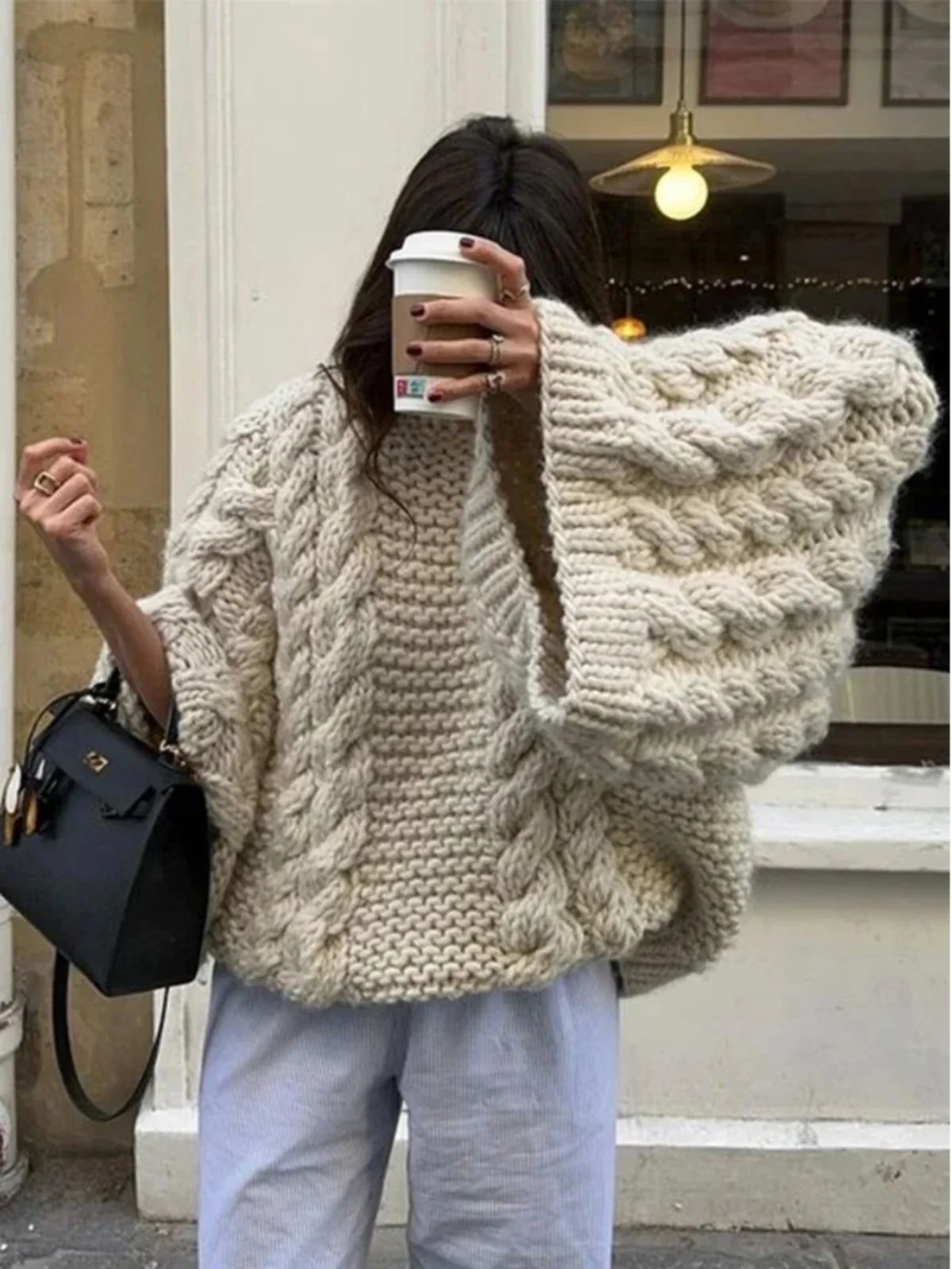 

Свободный повседневный свитшот с длинными рукавами и круглым вырезом, удобный крой, стандартная длина, цельный, в уличном стиле