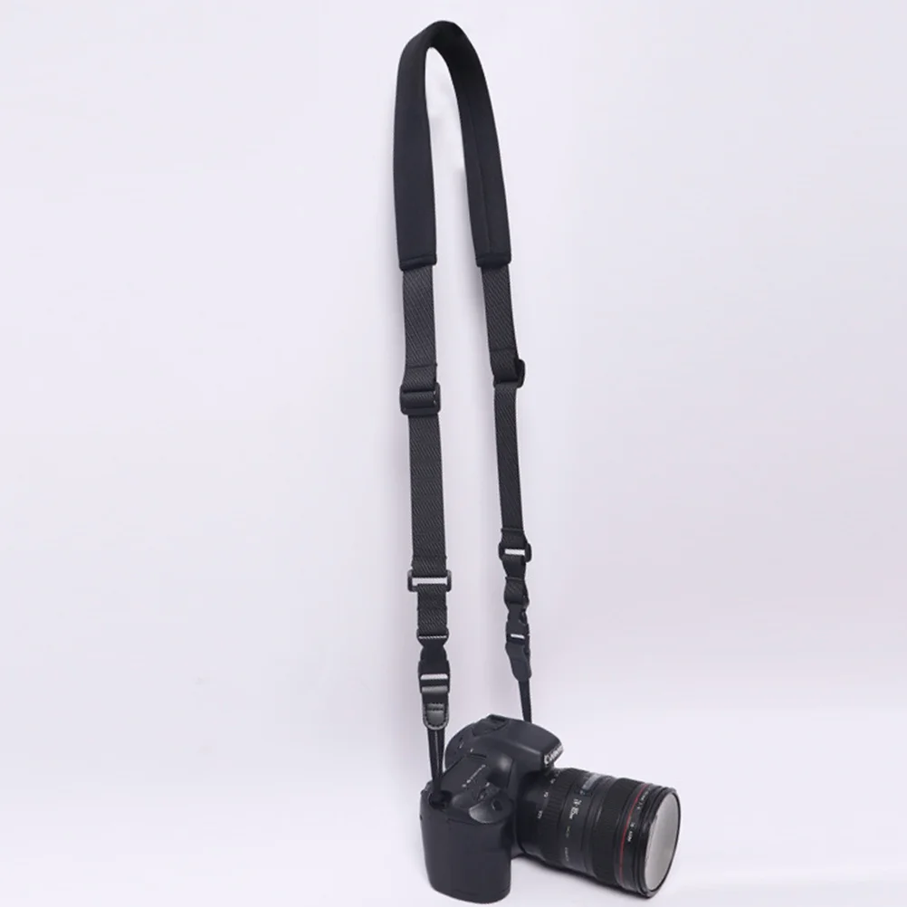 Tracolla per fotocamera regolabile in nylon SLR Sling Neck Tracolla Decompressione Anti scatto istantaneo Carry Digital