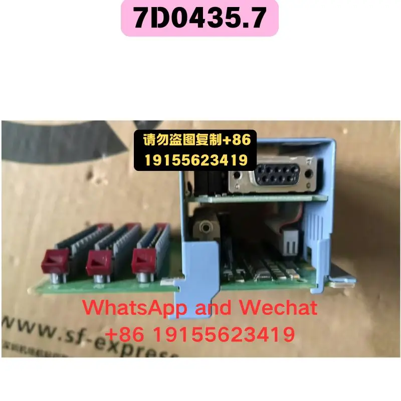 Used OEM disassembled parts 7D0435.7 plc module Functional test OK Quick delivery