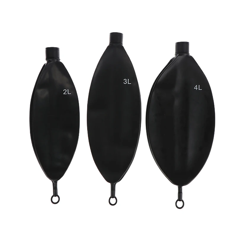 حقيبة تخزين هوائية لآلة التخدير على شكل حيوانات، حقيبة تخزين هواء الرئة المقلدة، حقيبة التنفس، التخدير، الدائرة التنفسية، أسود #4