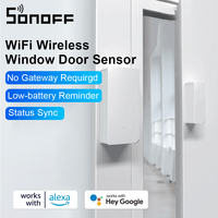 Sonoff WiFi Wireless Security Door/Window Sensor Alarm Notification Smart Scene eWeLink APP With Alexa Google Home Smart Home