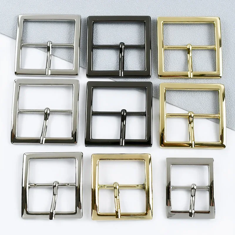 

5/10Pcs 16-38mm Metal Pin Buckles Belt Bag Strap Clasp Webbing Adjuster Buckle Clothes Decoration Hook DIY Hardware Accessories