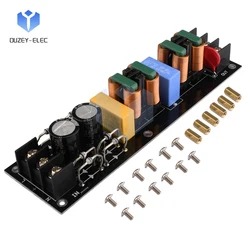 AC110/220V 15A EMI High Frequency Filter for Audio Speakers Amplifiers Preamplifier Noise Reduction Power Filter Module