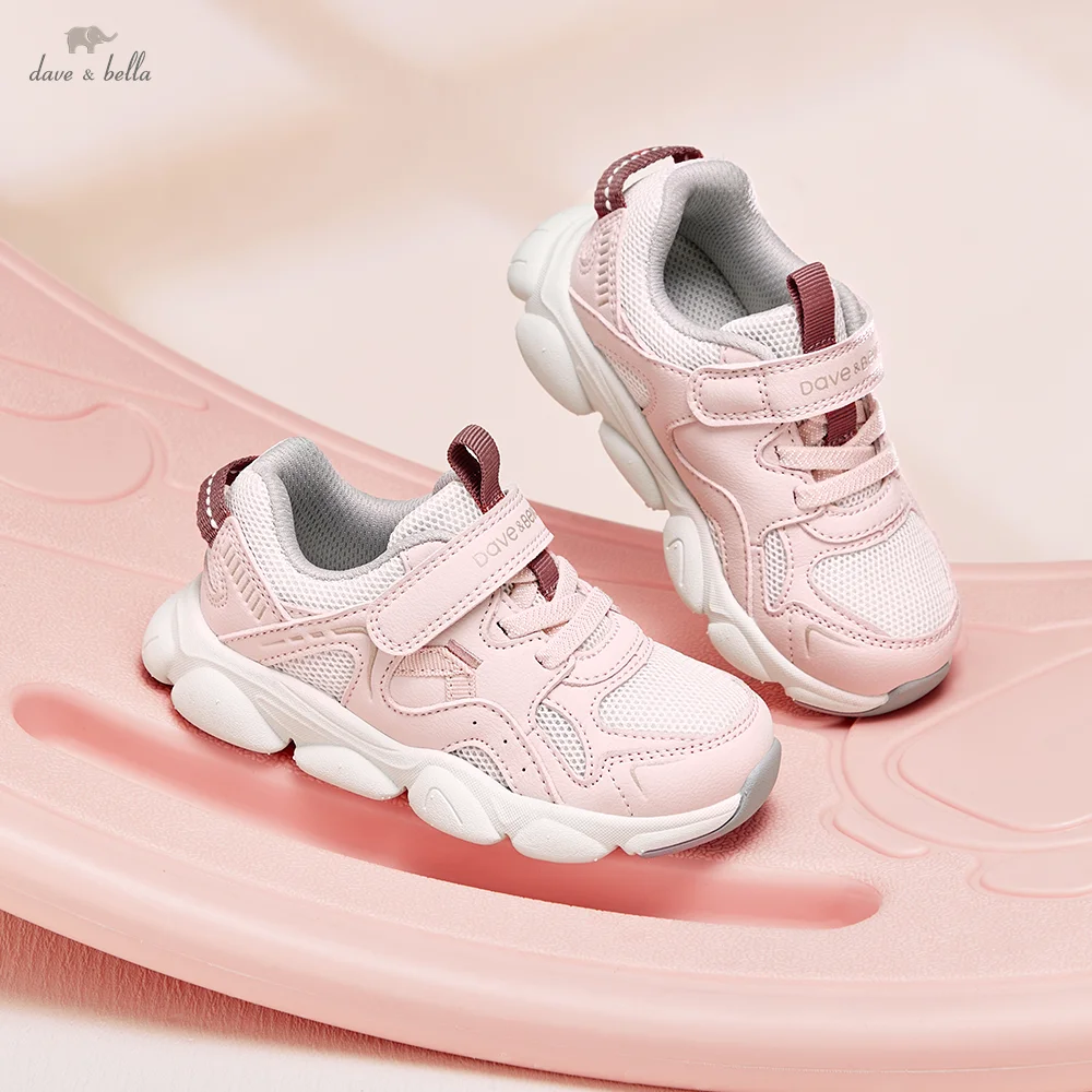 Dave Bella Children's Baby Sneakers Breathable Autumn Kids' Sports and Casual Shoes Spring Outdoor Beauties For A Girl DB3262488