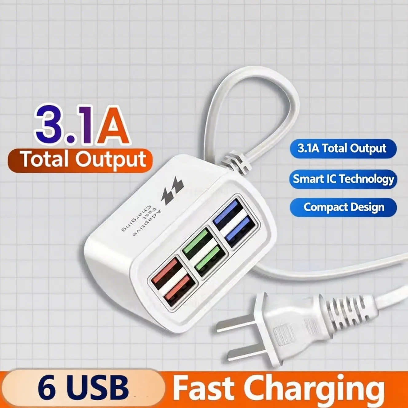 Fast Usb Charger 6 …
