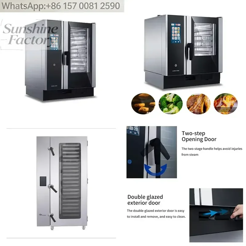 Combi-steamer-oven Steam&Bake Integrated Compact for Restaurant | Combi-steamer-oven