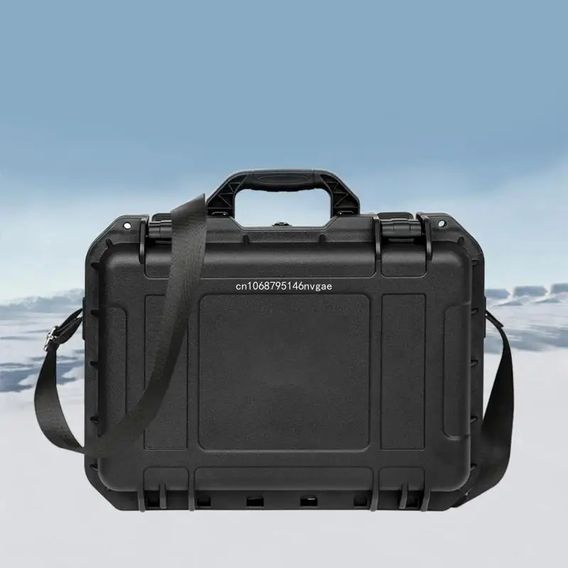 All Weather Quadcopter Storage Box Handbag for UAV, IP67 Water Resistant With Ergonomic Handle Black New Dropship