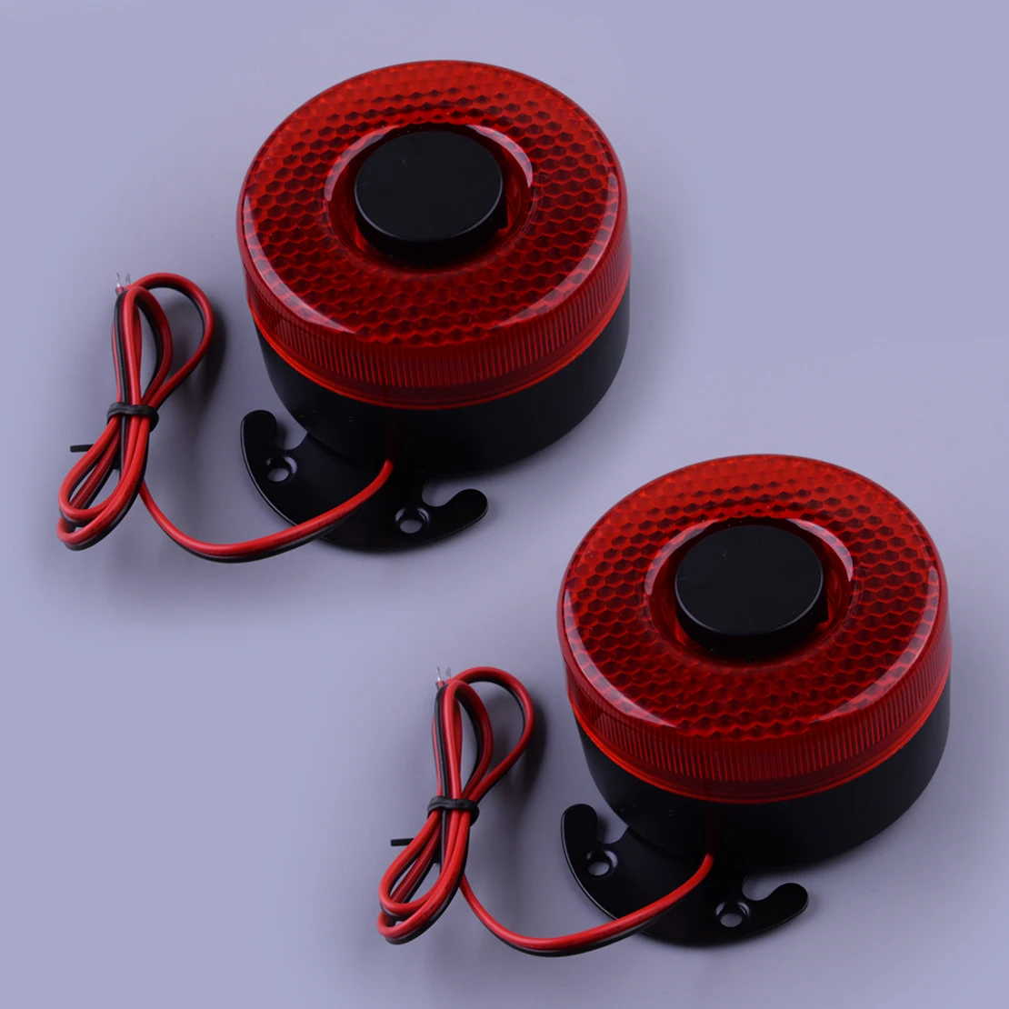 2Pcs Car Truck Backup Reverse Warning Alarm Beeper Horn IP67 105dB 12V-24V