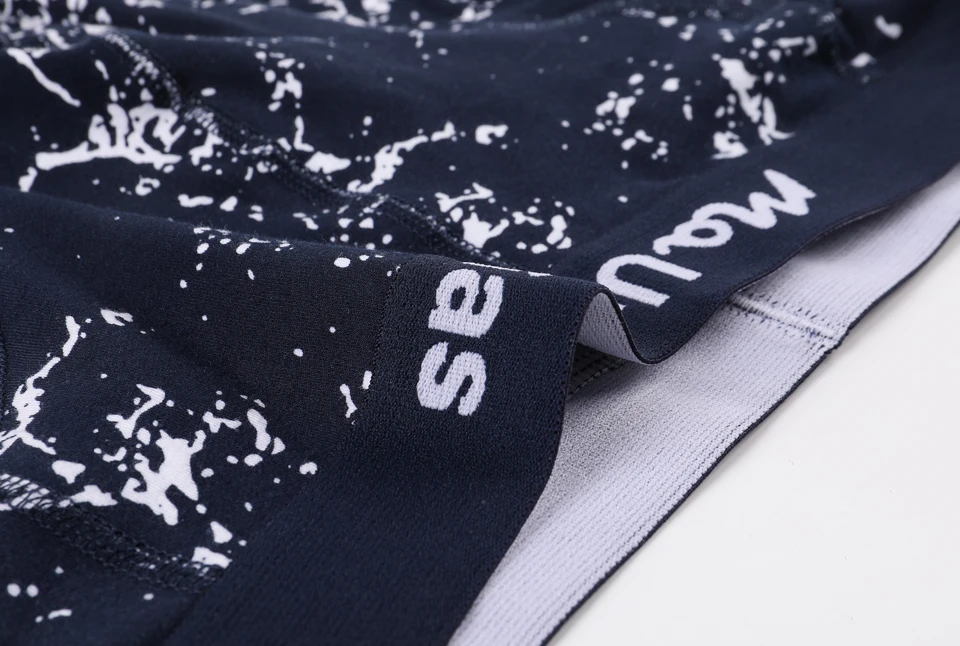 3 teile/paket Herren Unterhosen Baumwolle Boxer Kurze Atmungsaktive Unterwäsche für Mann Boxer Stretch Schlüpfer der Männer Sexy Homme Geschenk – Detail 3