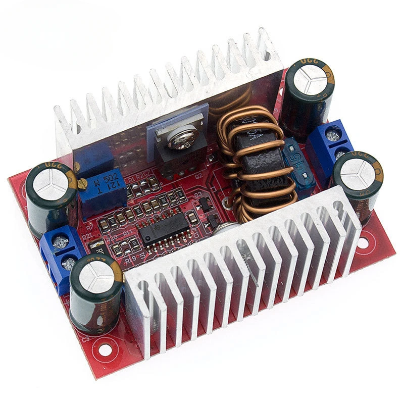 DC 400W 15A Step-up Boost Converter Constant Current Power Supply LED Driver 8.5-50V to 10-60V Voltage Charger Step Up Module