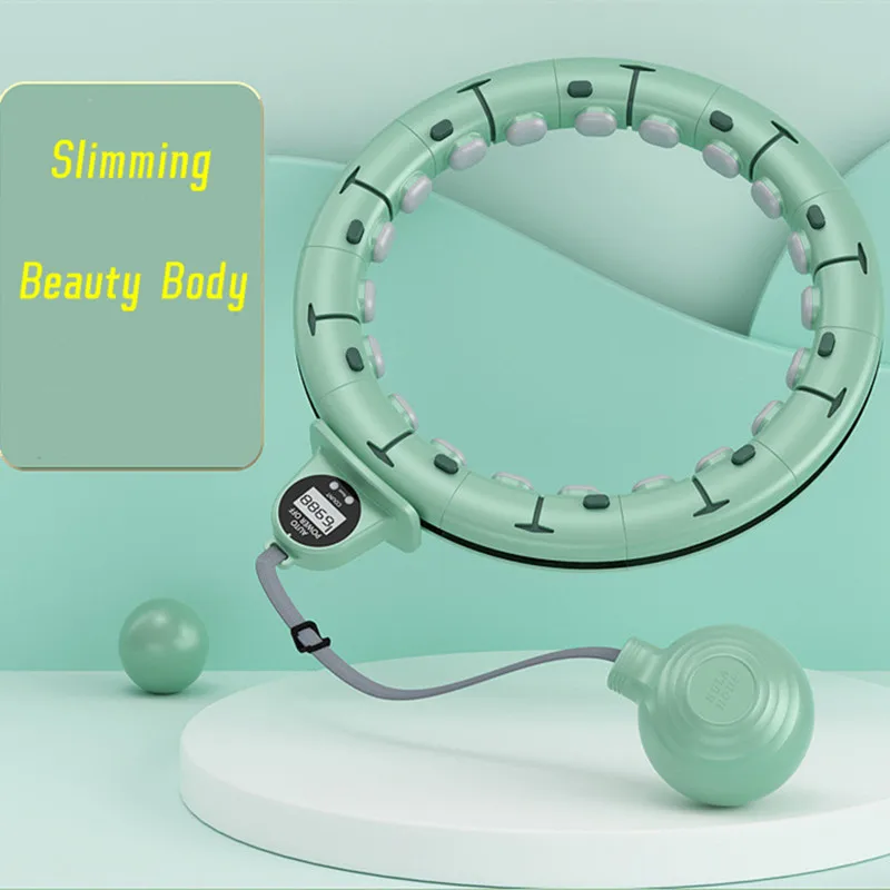 Sport Hoop, Abdominal Thin Waist Exercise, Detachable, Massage, Training Weight Loss,size Adjustable, Home Gym Fitness Equipment