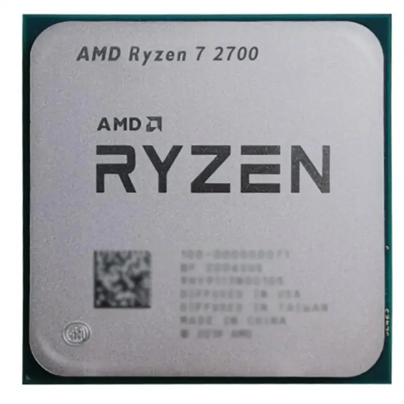 Go! AMD Ryzen 7 2700 2700 3.2 GHz R7 eight core CPU processor L3 = 16 m 65 w YD2700BBM88AF AM4 socket, no fan