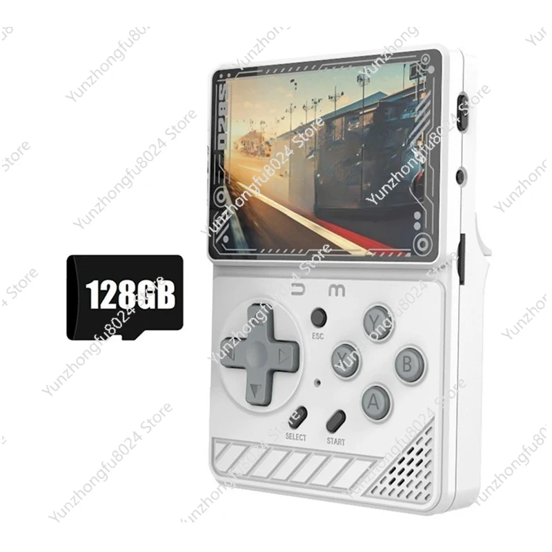 

Mini Handheld Video Game Console 128GB+15,000 Games Pocket Retro Video Player for GBA PS1 GB PSP Multiple Emulators A