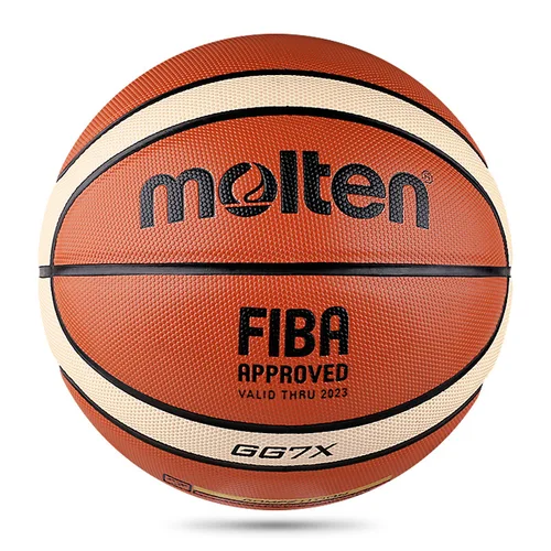 Molten GG7X Baloncesto Cuero PU para adultos Adolescentes Niños Entrenamiento de partido interior al aire libre Aprobado por FIBA