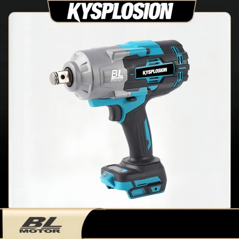 

2100N.M Brushless Cordless Electric Impact Wrench Rechargeable 3/4" Power Tools Compatible with Makita 18V Battery