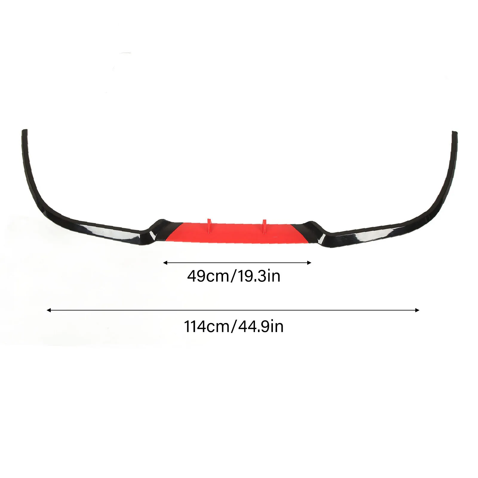 Front Bumper Lip Impact Resistant Front Bumper Lip Separator 114cm Replacement for Seat Leon Front Lip Spoiler