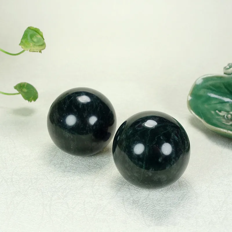 Natural Tibetano Jade Medicina Wang Shi Massagem Pente Handebol Olho Máscara Massagem Instrumento Raspagem Board