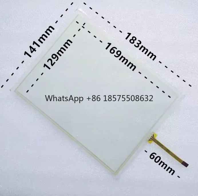 8-inch 4-wire touch screen, Diwen industrial control equipment, LCD screen display