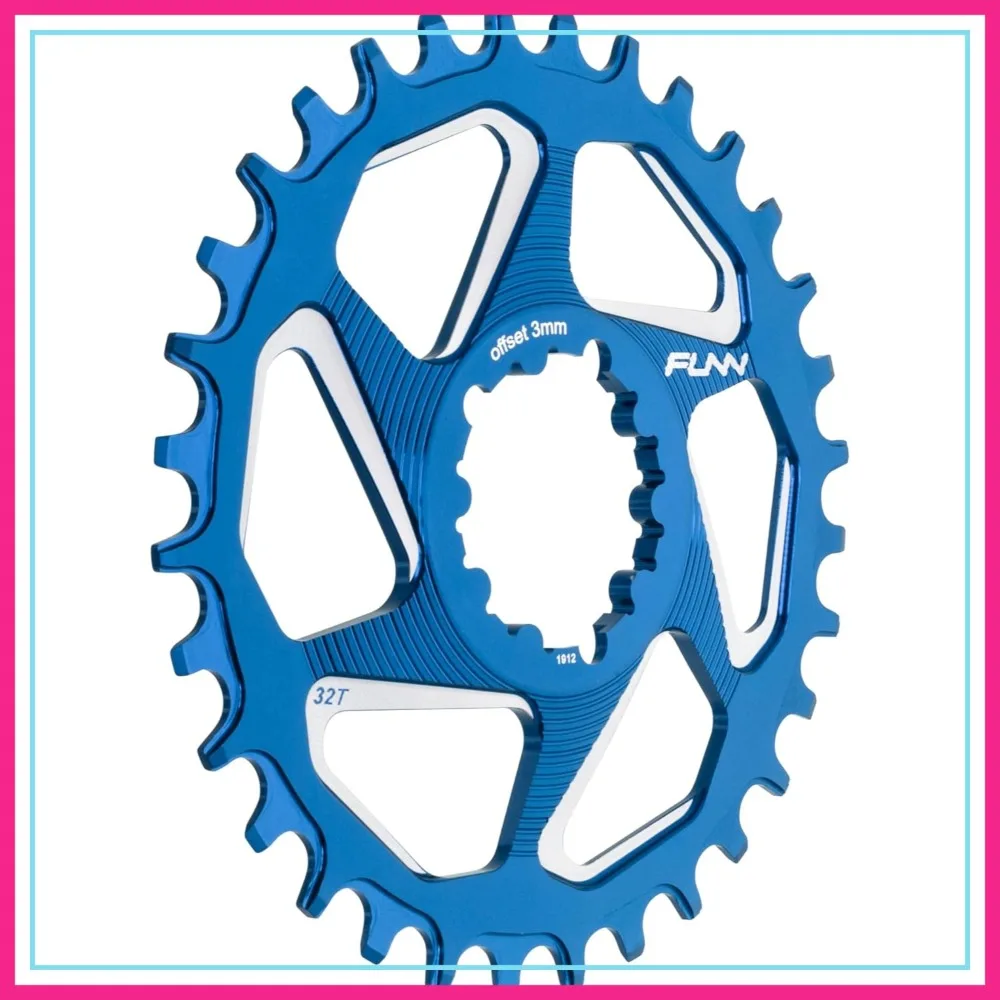 

Узко-широкая цепная звездочка для 9-12 скоростей, SRAM Direct Mount, Boost 3 мм офсет, для односкоростных MTB, BMX, шоссейных велосипедов