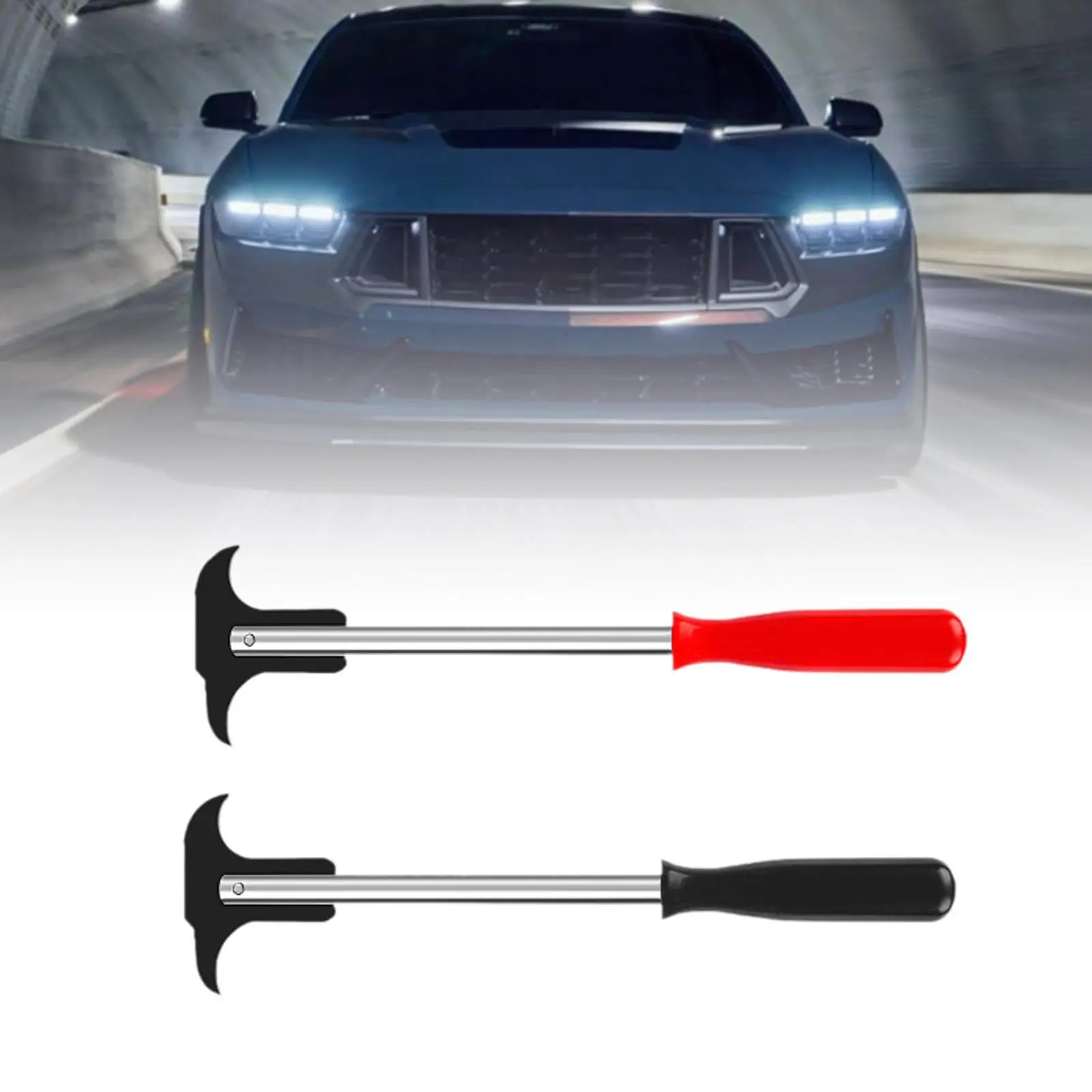 

Generic Seal Puller Professional Alloy Ergonomic Handle High Strength Double Hook Tips Hand Tool for Repairing Cars Suvs