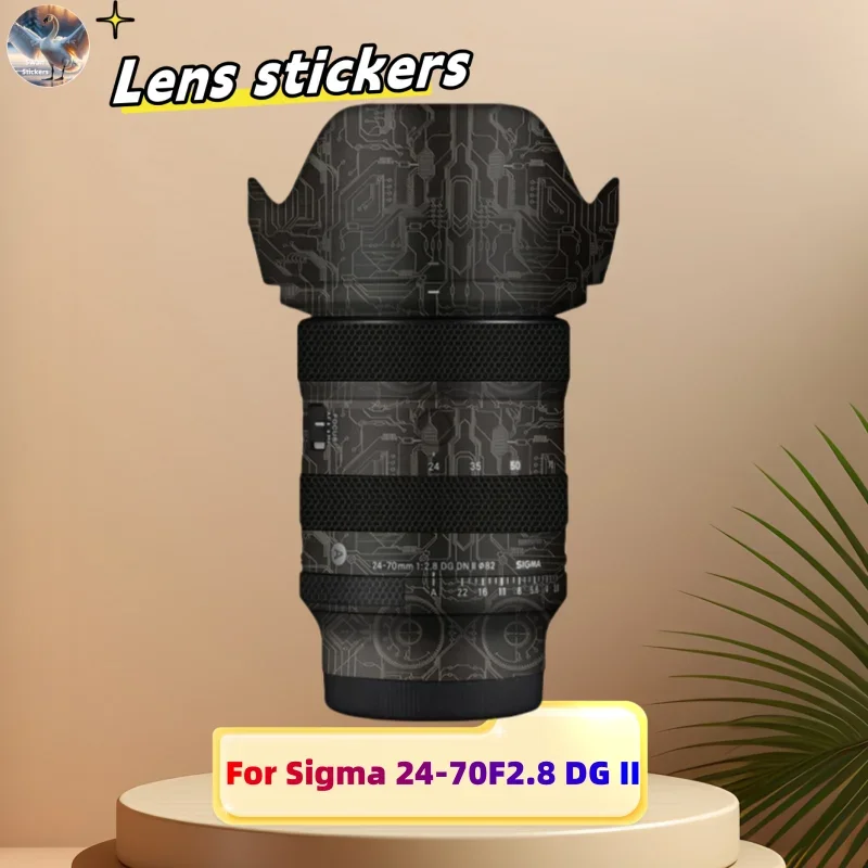 

for Sigma 24-70F2.8 DGII Camera Lens stickers, precision cut wear-resistant protective film, DIY skin