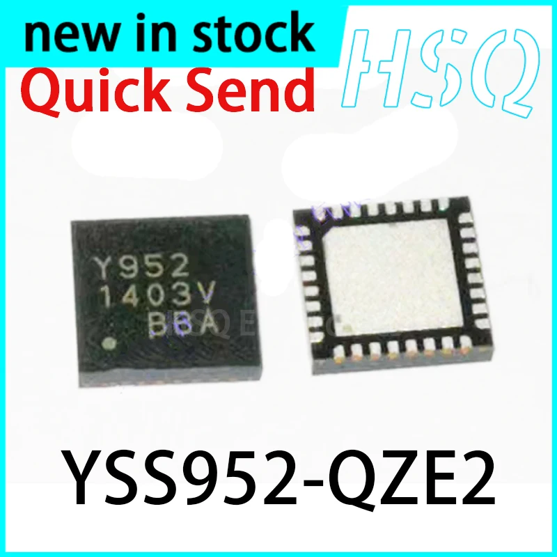 1PCS YSS952-QZE2 Silk Screen Y952 QFN32 Audio Processor Operational Amplifier IC  New in Stock