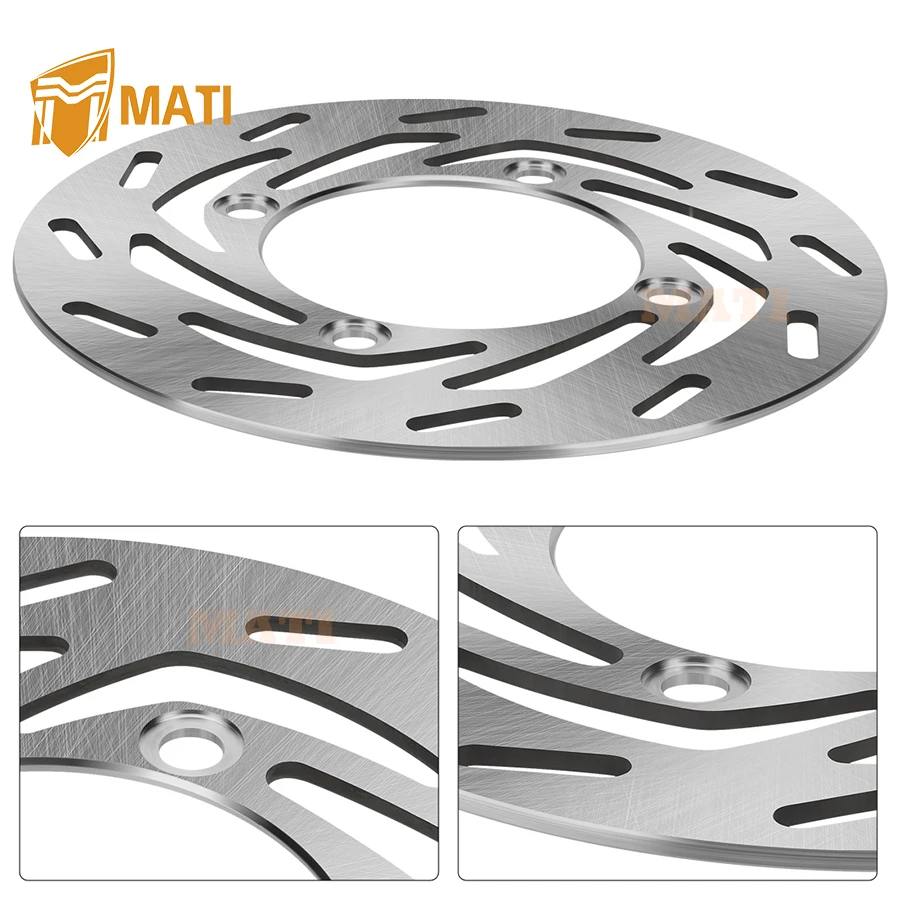 Front Left Right Brake Disc Rotor for Yamaha Kodiak 700 Grizzly 550 700 YFM550 YFM700 YFM 500 700 Replacement 1HP-F582T-00-00