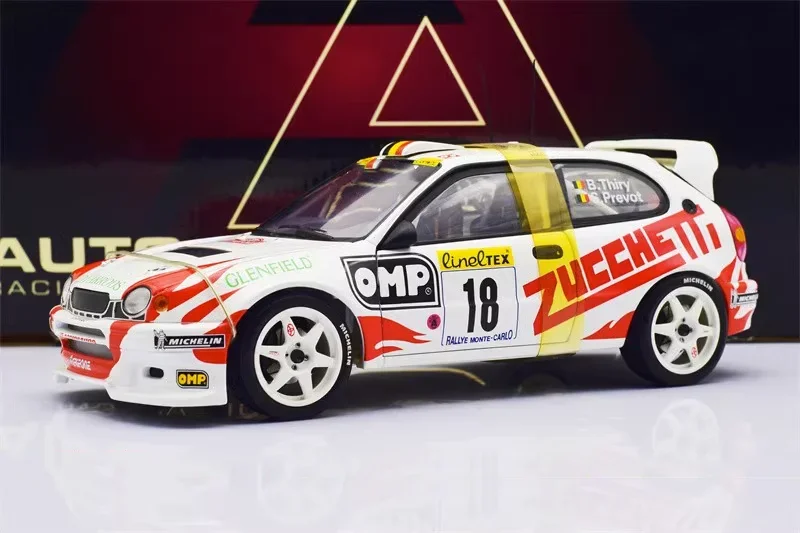 

Autoart 1:18 AE111 #18 WRC Simulation Limited Edition All Open Alloy Metal Static Car Model Toy Gift