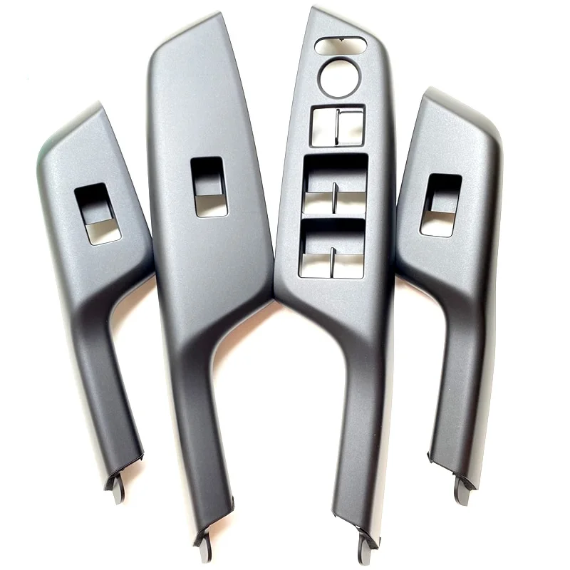 

4 шт., стеклоподъемник, черная панель переключателя, рамка переключателя окна для Honda Civic 2012-2015