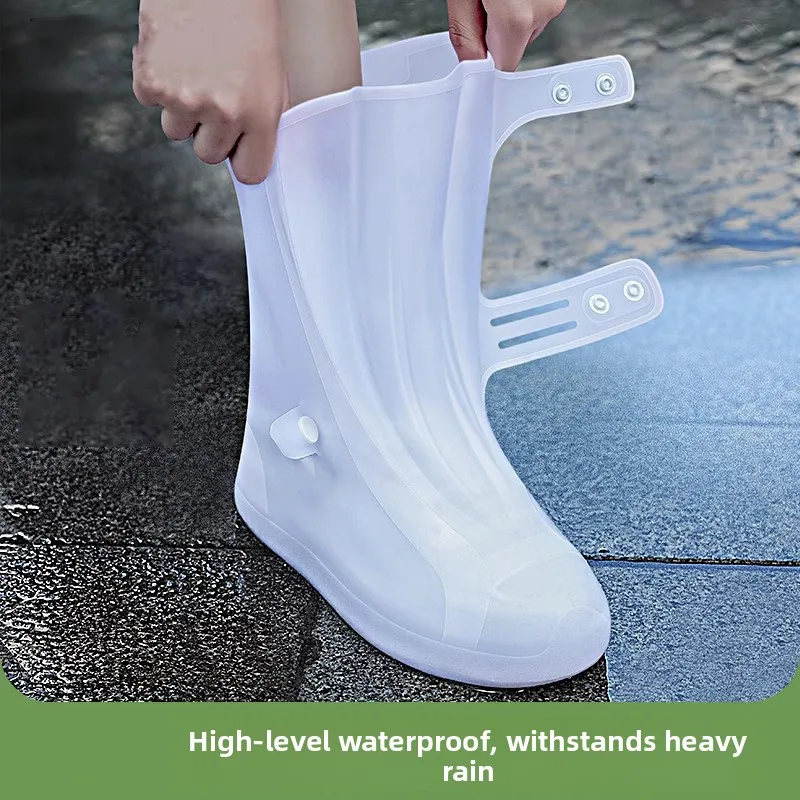 

Thickened Silicone Shoe Covers Waterproof Non-Slip Rain Boots for Men And Women Outdoor Wear for Rainy Days Anti-Wear