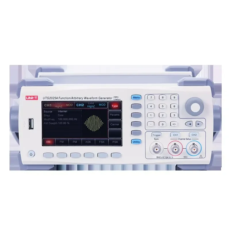 for UTG2025A Industrial Precision Arbitrary Waveform Generator 125MSa/s Max Sampling Rate 25MHz Dual Channel Function Signal