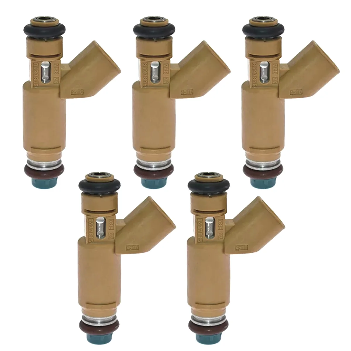 5x New Fuel Injectors 8627815 for S40 V50 2.4i Sedan 4-Door 2.4L L5