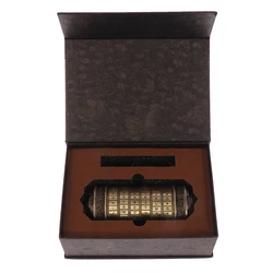 Leonardo Da Vinci Code Toys Metal Cryptex Locks Wedding Gifts Valentine's Day Gift Letter Rings Password Escape Chamber Props