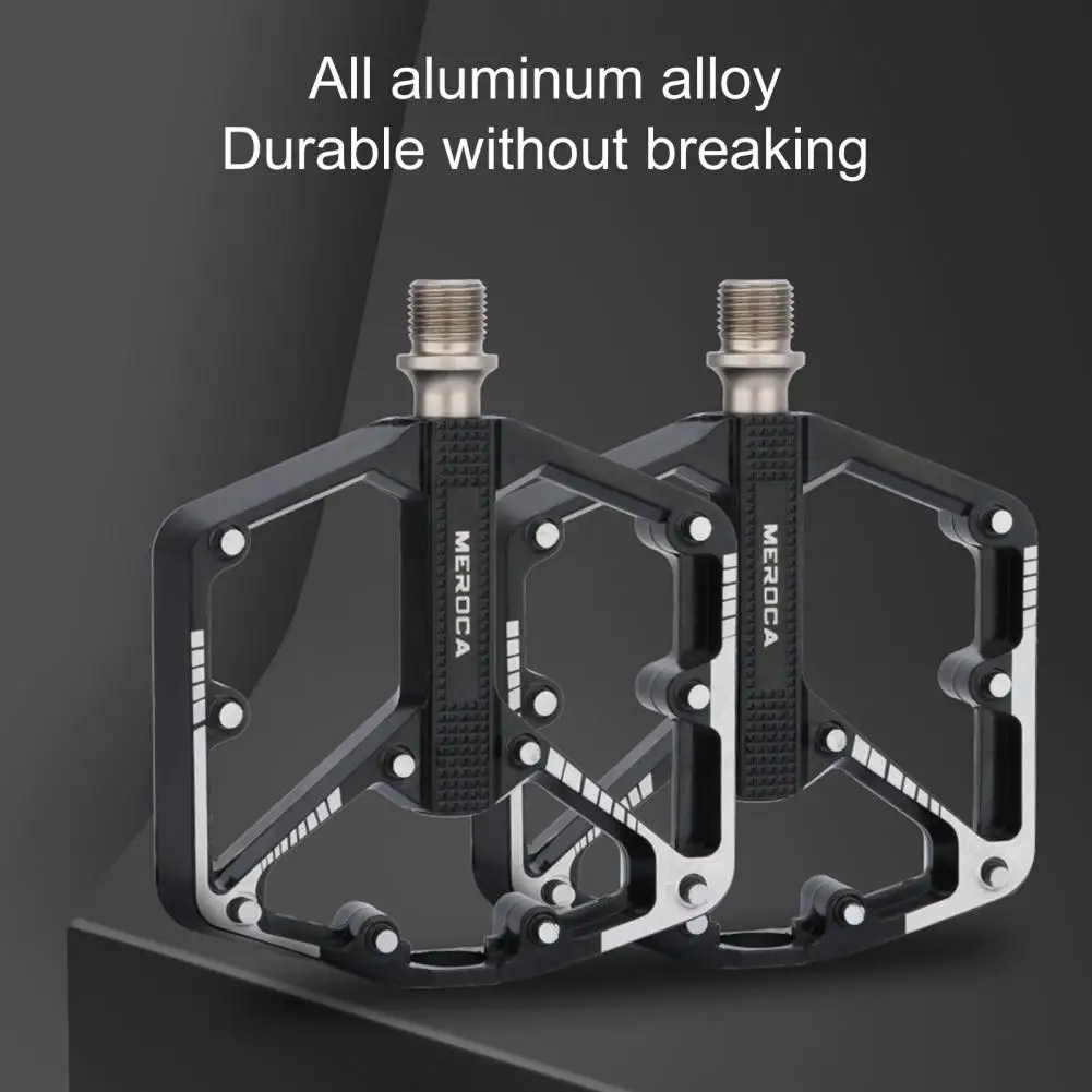 

Bike Platform Pedal 1Pair Useful Anti-oxidation Bike Accessory Sealed Bearing Bike Platform Pedal for Bicycle