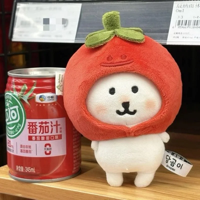 Para muñecas de 10-13cm, auriculares, serie de frutas y tomate, bonito vestido de osito, muñeca creativa, accesorios de auriculares para muñecas de algodón, novedad de 2025