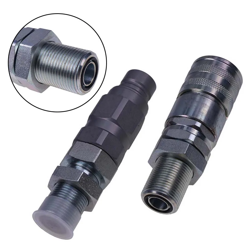 

Flat Face Hydraulic Coupler Kit CA1938334 and CA1938335 for Caterpillar 416F 420F 430F 906H 907H 247 267 287 2864C 216 236 928HZ