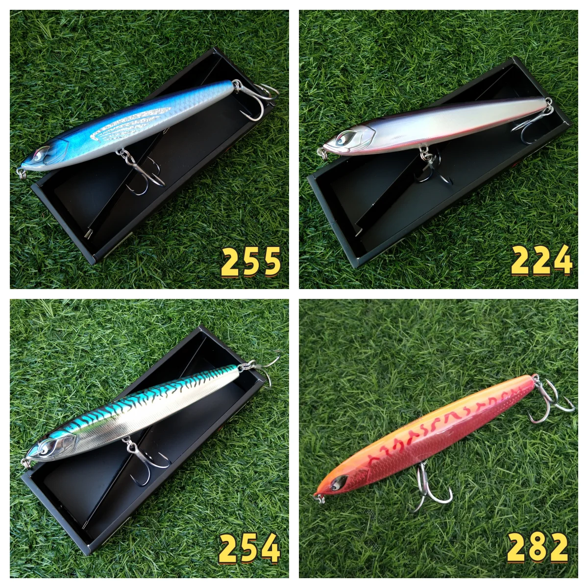 

Noeby 4pcs Sinking Pencil Fishing Lure 16cm 75g Silicone Bait Swimbait Wobbler Tackle Jerkbait Artificial Baits