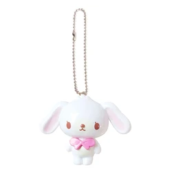 Sugarminuet Shirousa Keychain PVC Ball Chain White Rabbit Kawaii Cute Small Keychains Mascot Keyring