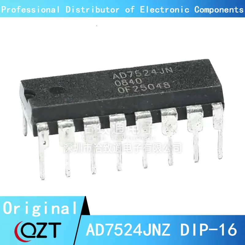 10pcs/lot AD7524 DIP AD7524J AD7524JN AD7524JNZ DIP-16 chip New spot