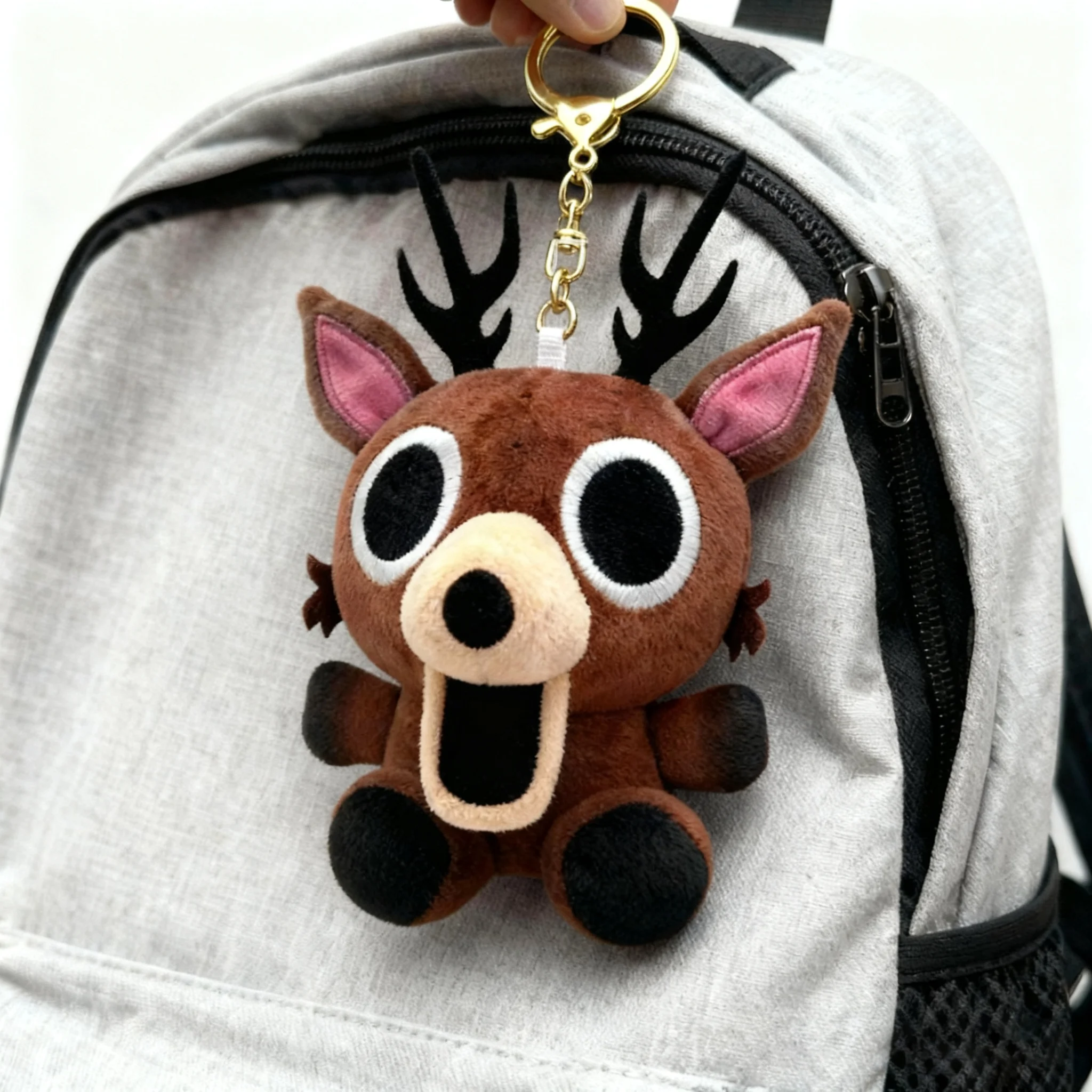 جديد في المخزون 99 ليالي الغزلان أفخم دمية 99 ليال الغابات أنيمي الطرفية اللعب هالوين هدية الكريسماس المفاتيح قلادة #3