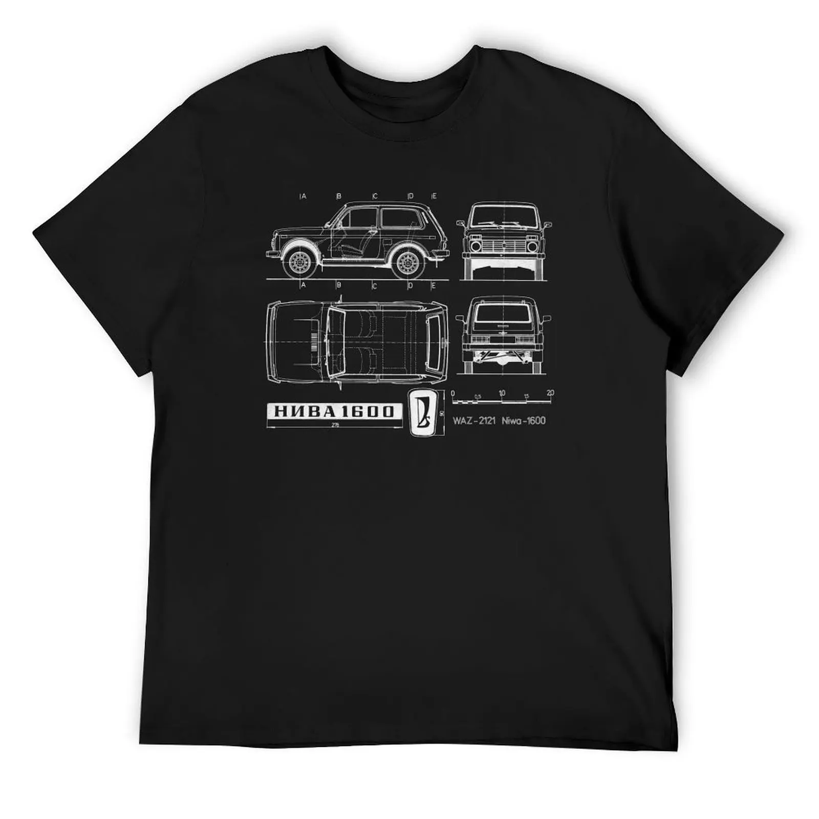 

Lada Niva 1600 T-Shirt blacks valentines clothes oversized affliction shirts cotton t shirt men