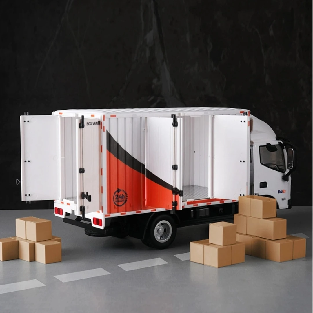 HuiNa 524 RC Auto RTR 1/18 Bilancia In Lega Camion Delivery Luce di Controllo Remoto Modello Elettrico Veicolo Regalo di Compleanno Festival