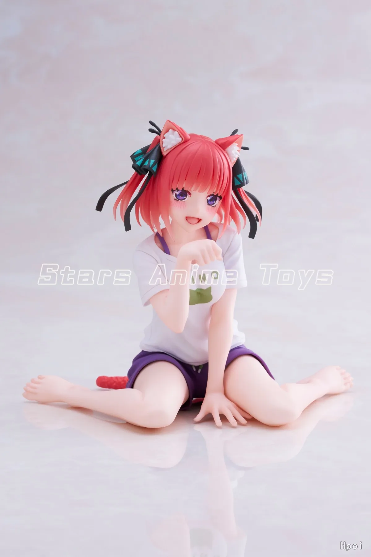 Original TAiTO Desktop Cute The Quintessential Quintuplets Nakano Nino Cat Home Clothing Toys Collection Model Animation Figure