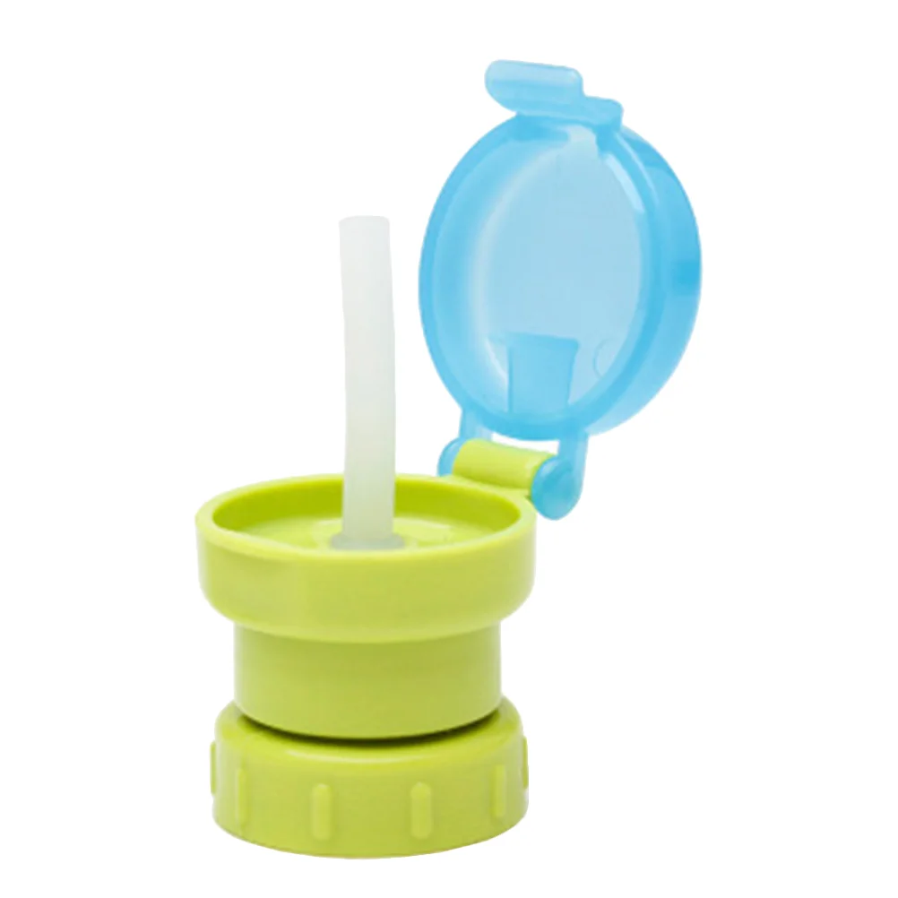 Spill Free Bottle Top Conversion Juice Soda Caps Toddler Beverage Lid Proof Cover for Bottles