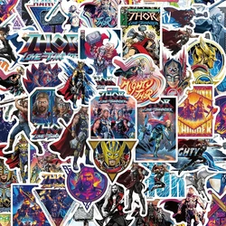 10/30/50pcs Cool Disney Marvel Avenger Thor Odinson Stickers Skateboard Motorcycle Laptop Car Cool Waterproof Sticker Kids Toys