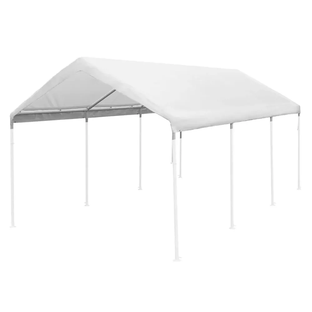 

10x20ft Drawstring Replacement Cover for A-Frame Canopy Tent White Custom