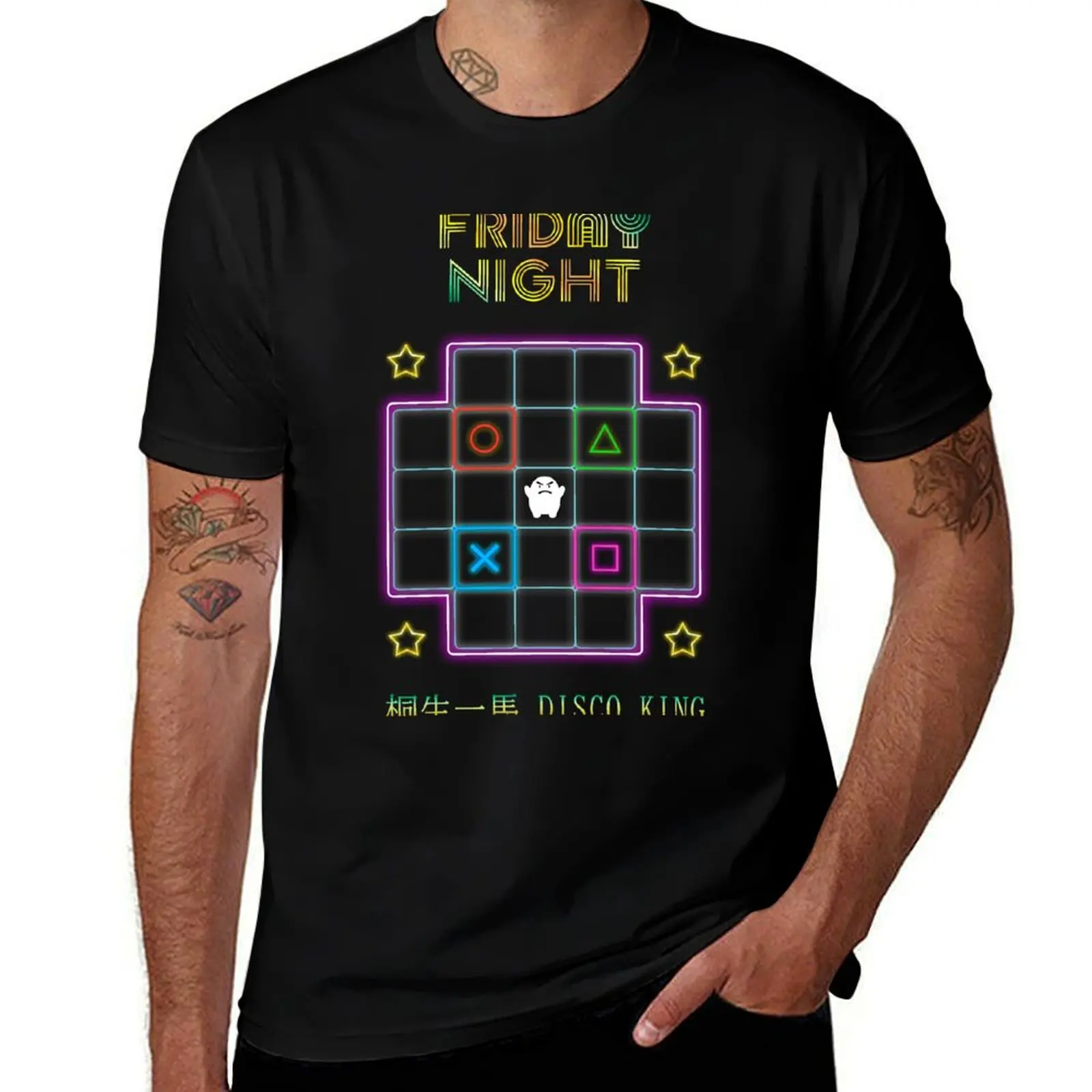 Camiseta Yakuza Friday Night Kiryu Kazuma, ropa de trabajo, camiseta transpirable